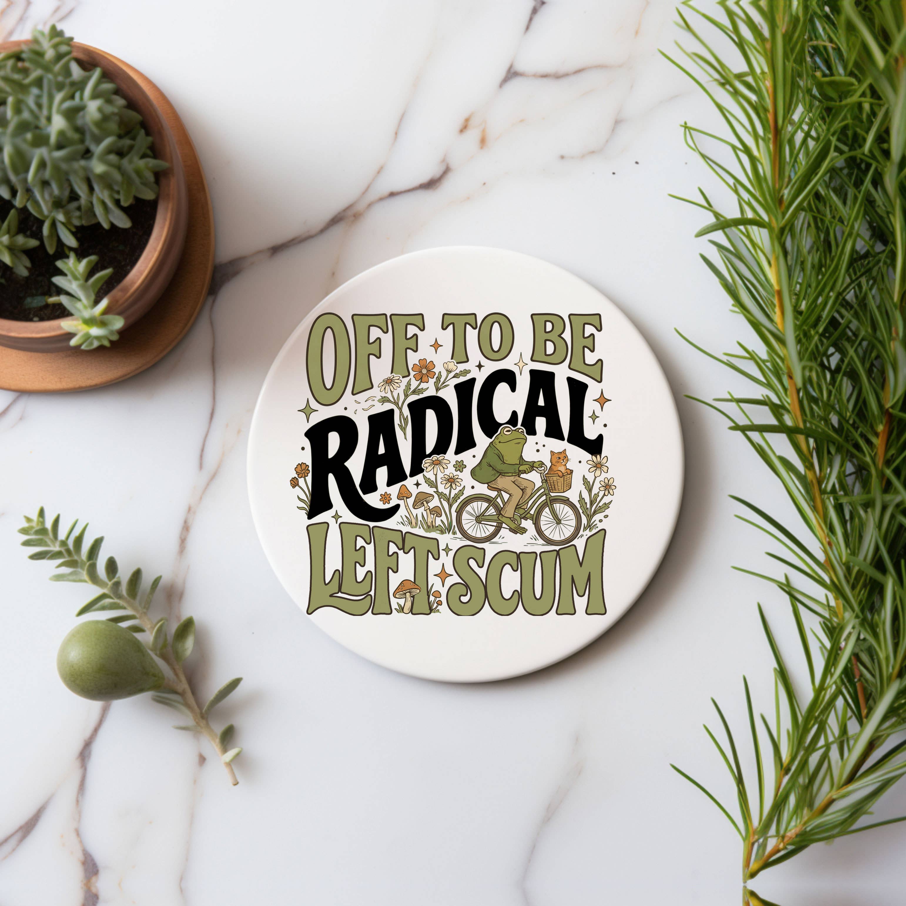 Gia Roma - Wholesale Decorative Tabletop Object - Blue Country Coaster Elegant Grandmillennial Blue Home Decor122