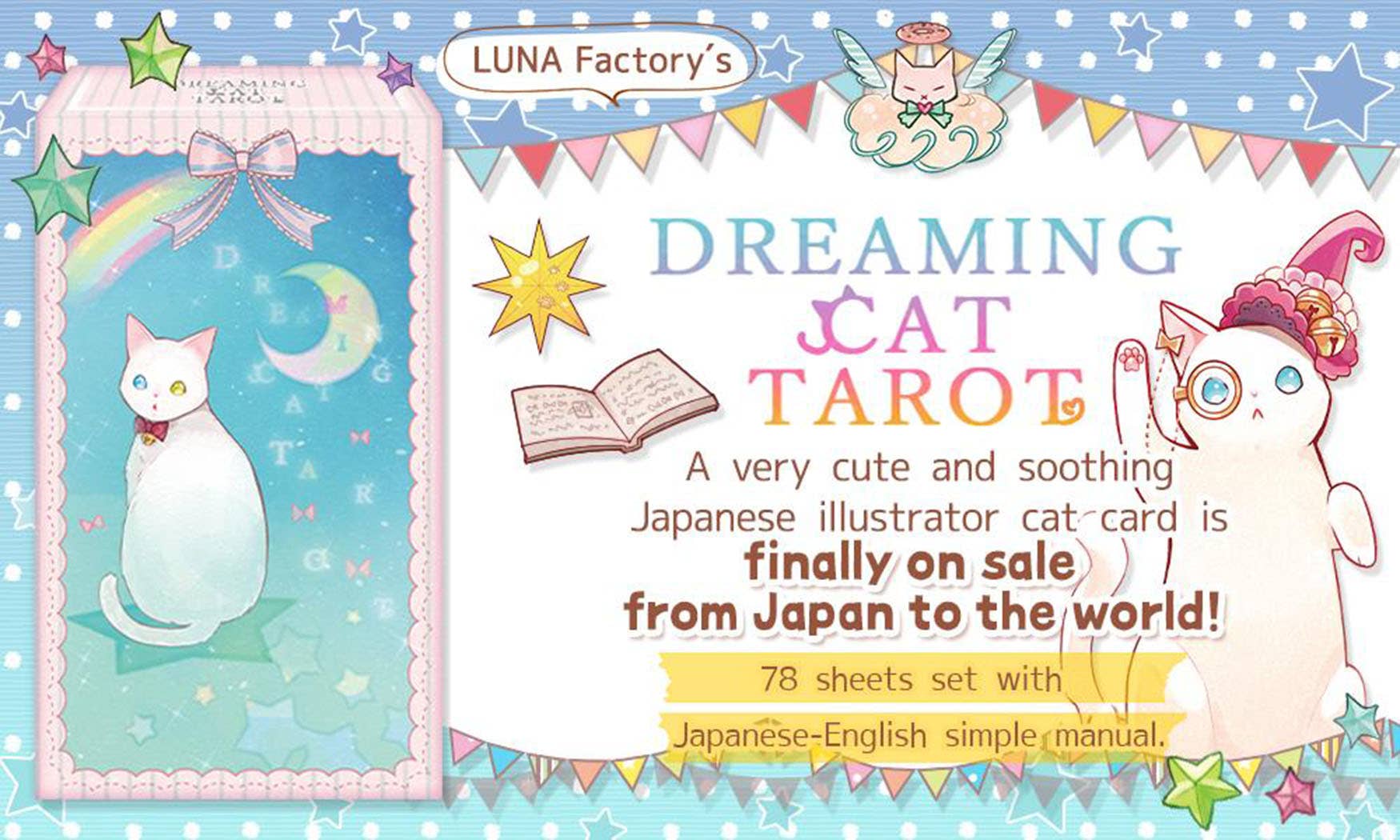 Luna factory - Wholesale Tarot Cards - Dreaming Cat Tarot3