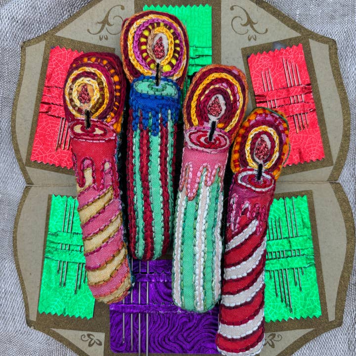 Dropcloth Samplers - Wholesale Ornament - Candle Ornaments WHOLESALE1