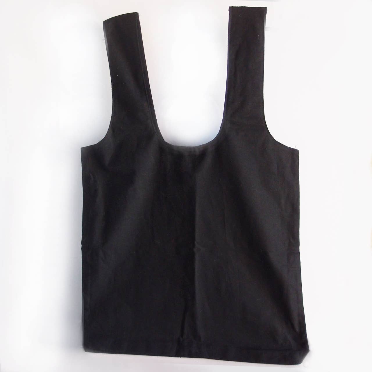 Packaging Decor - Wholesale Tote Bag - Women's - Black Cotton Canvas Shoulder Tote1