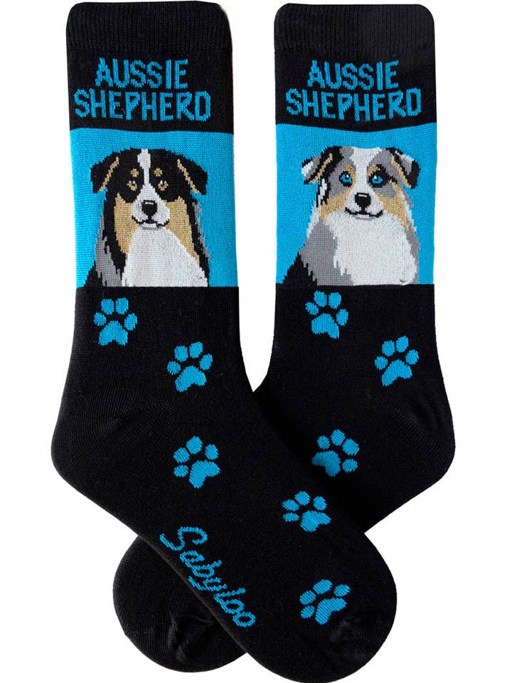 Australian Shepherd Dog Sokker for engroshandel hos Sabyloo