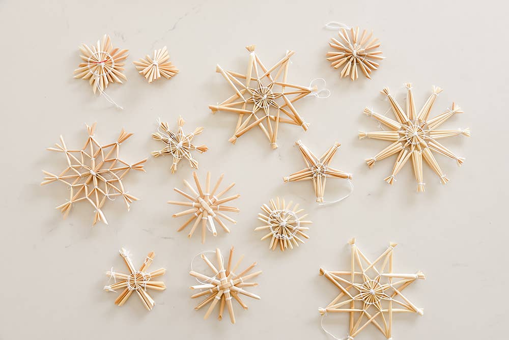 Crafter – Engroshandel DIY-hobbysæt – Strohsterne værkstedssæt8