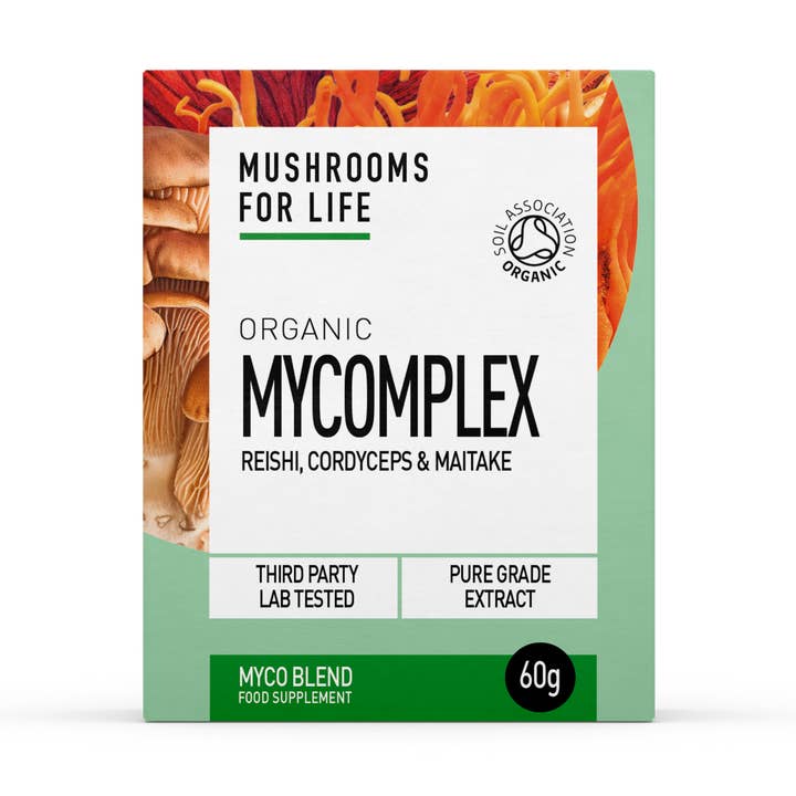 Organic Mycomplex Extract Powder 60g for wholesale by Living Planet Ltd