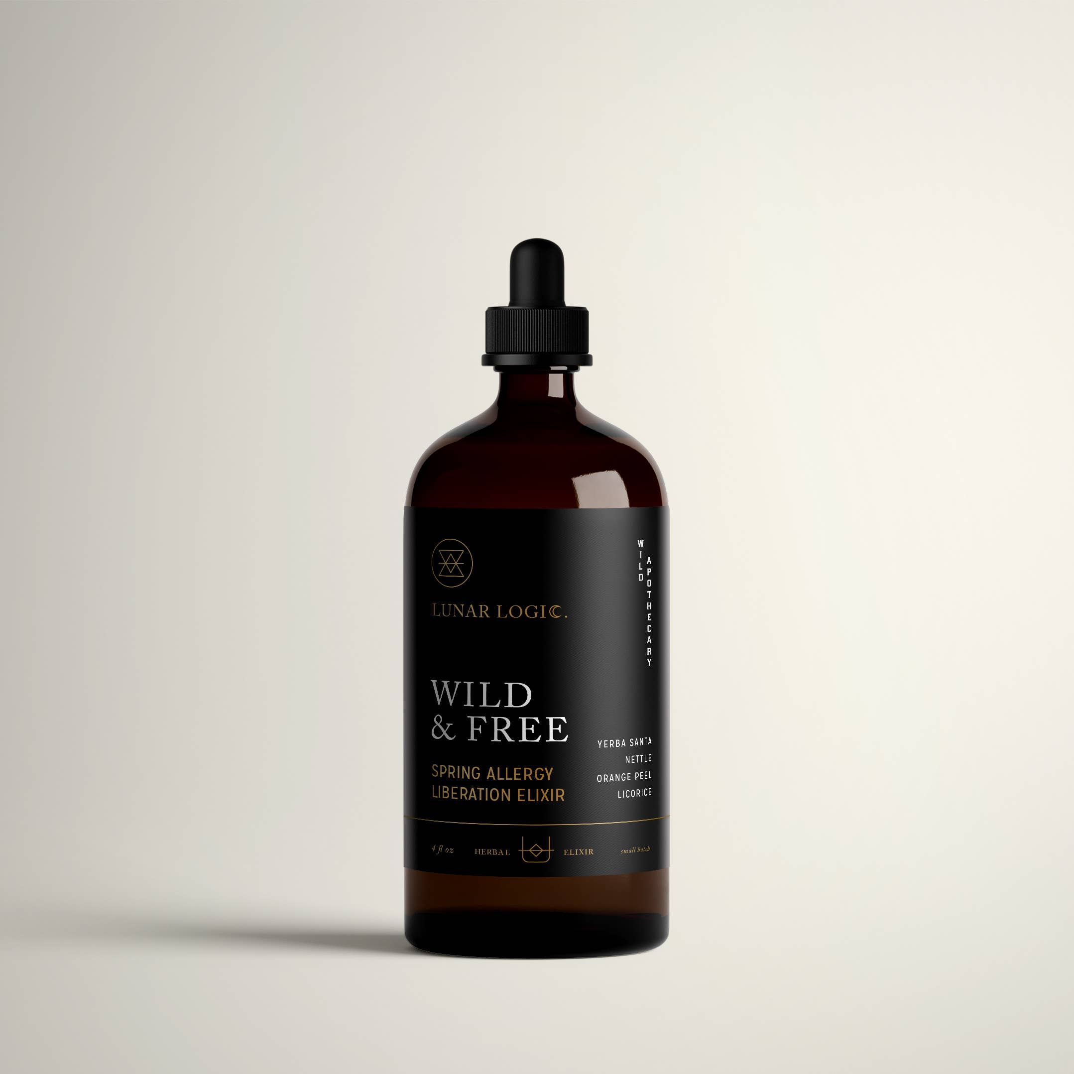 Lunar Logic Wild Apothecary - Wholesale Elixir - WILD & FREE / Seasonal Allergy Liberation Elixir1
