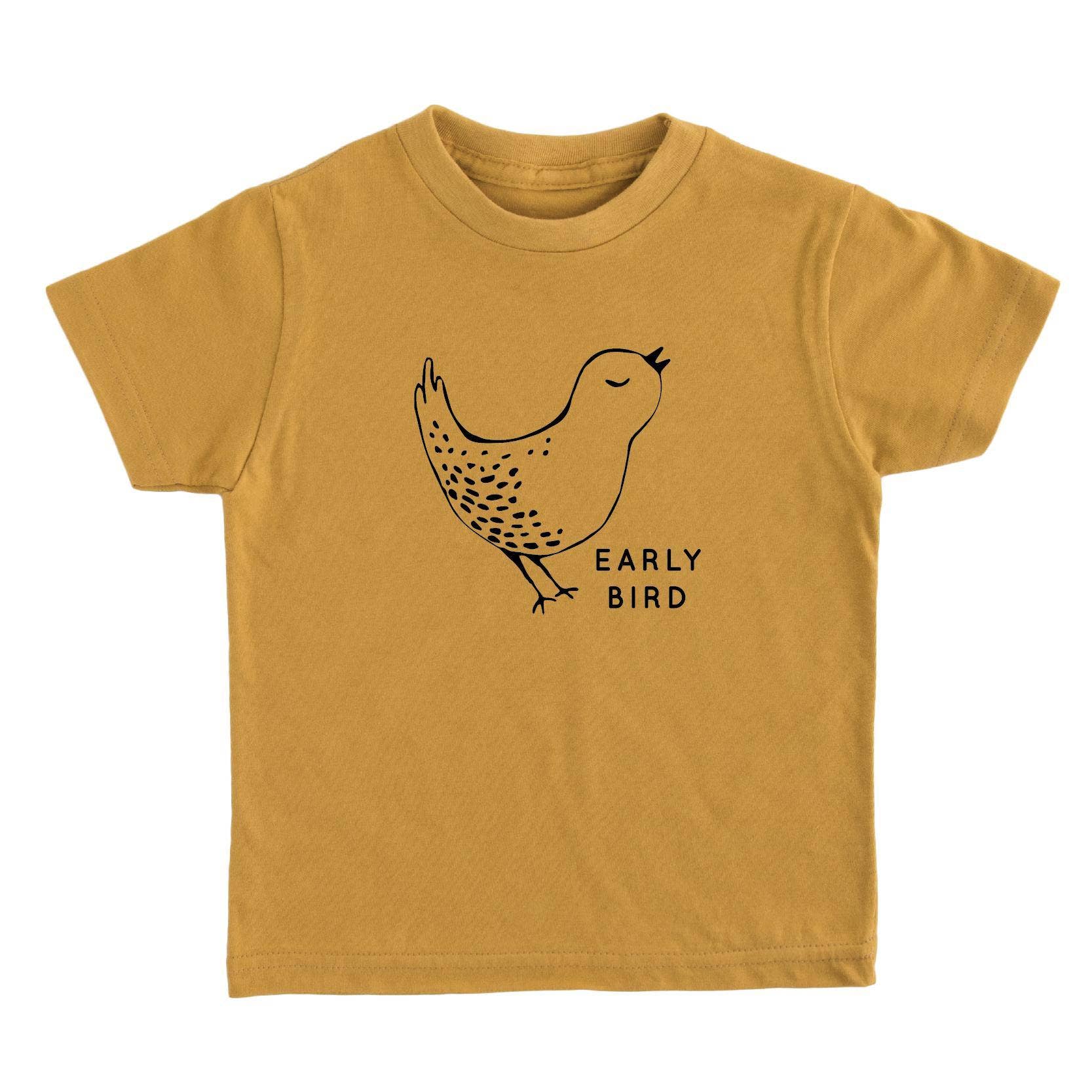 Nature Supply Co - Wholesale Screen Printed T-Shirt - Kids - Early Bird T shirt | Kids Graphic Tee | Kids Clothes1