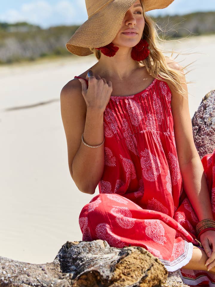 Naudic - Wholesale Dress - Women's - Astrid Maxi Paisley10