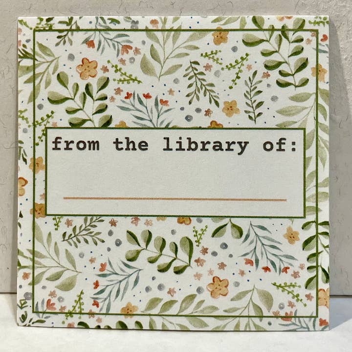 She Said It. - Wholesale Bookmark - Green Book Plate