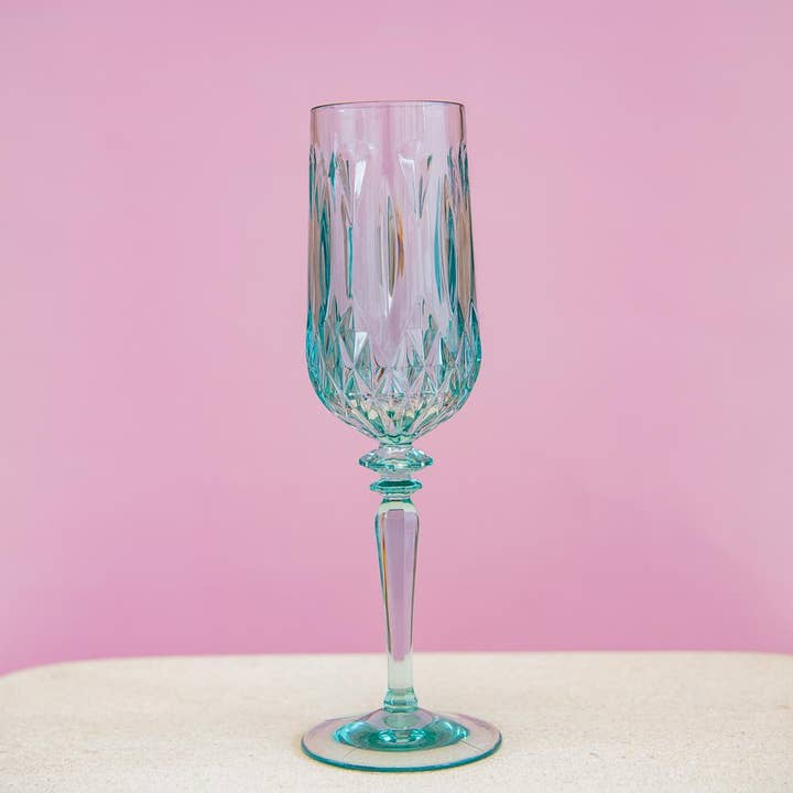 Oh It's Perfect - Wholesale Champagne Flute - Sea Foam Champagne Flute