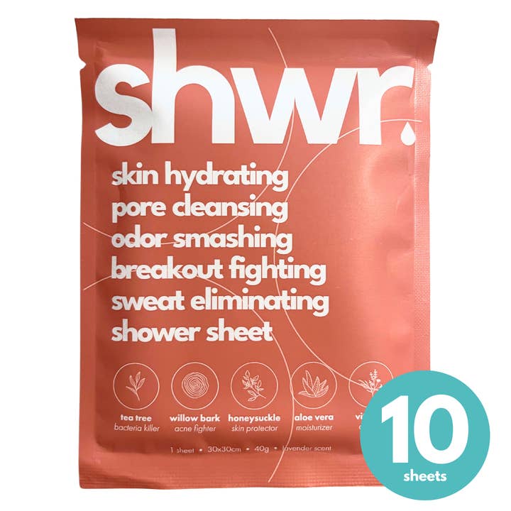 Signature Shower Sheet (10 Pack) for wholesale by Shwr