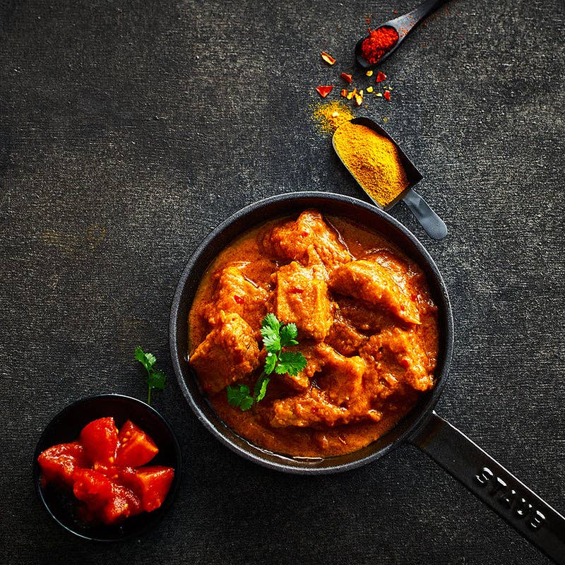 Bits & Bites GmbH & Co. KG - Wholesale Shelf Stable Prepared Meal - Vegan Tikka Masala Chunks (380g)1