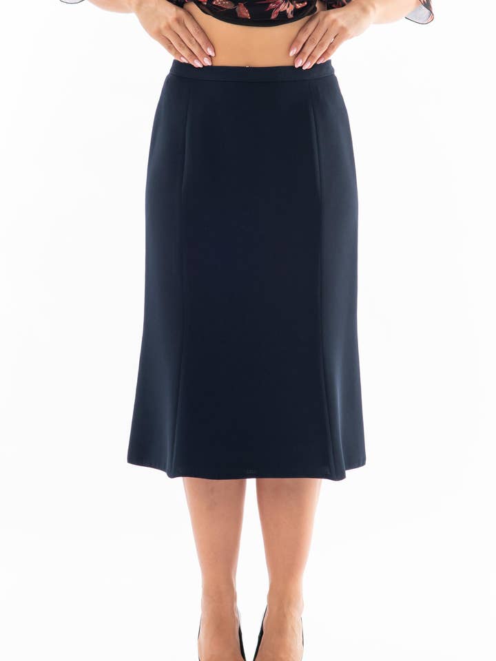 Crepe Skirt A-Line for wholesale by VIDAL MODES