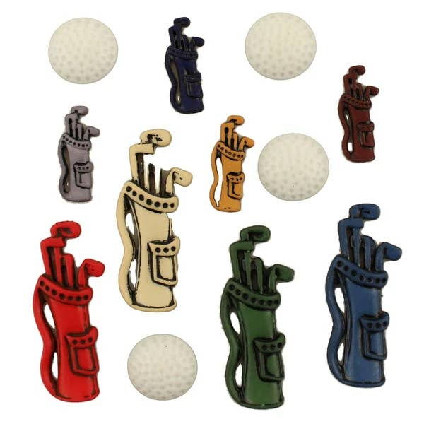 Golf - Buttons Galore and More Craft & Sewing Buttons for wholesale by Buttons Galore & More