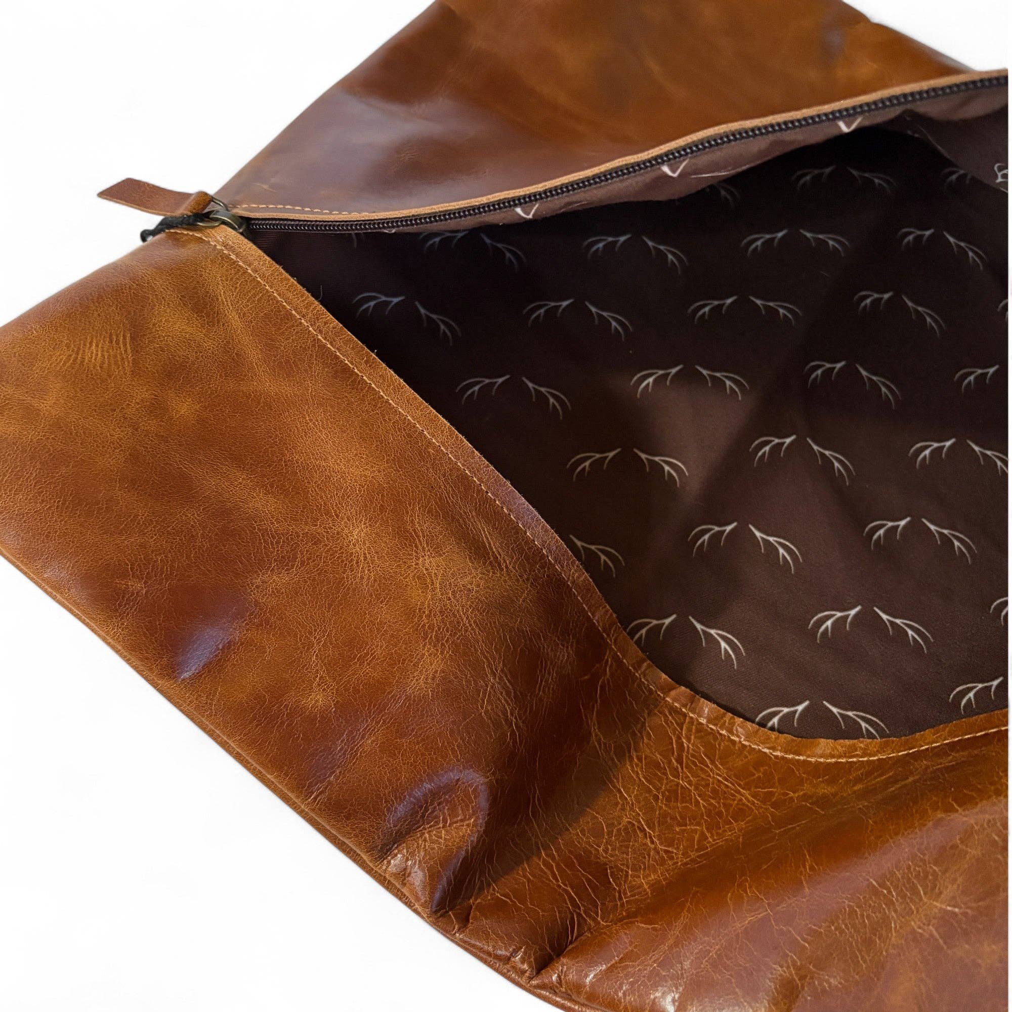 Ranch Junkie - Wholesale Throw Pillow Cover - 18x18 Genuine Leather Pillow Cover Rancho Boot Stitch Pillow Cover5