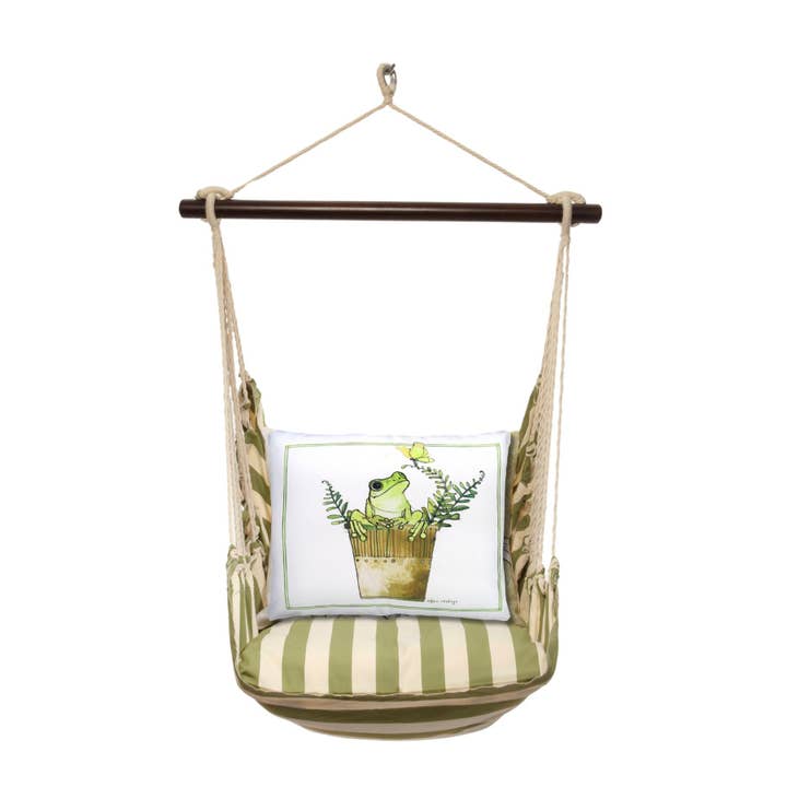 Magnolia Casual - Wholesale Swing Set - Hammock Swing 4-Piece Set indoor / outdoor - Summer Palms12