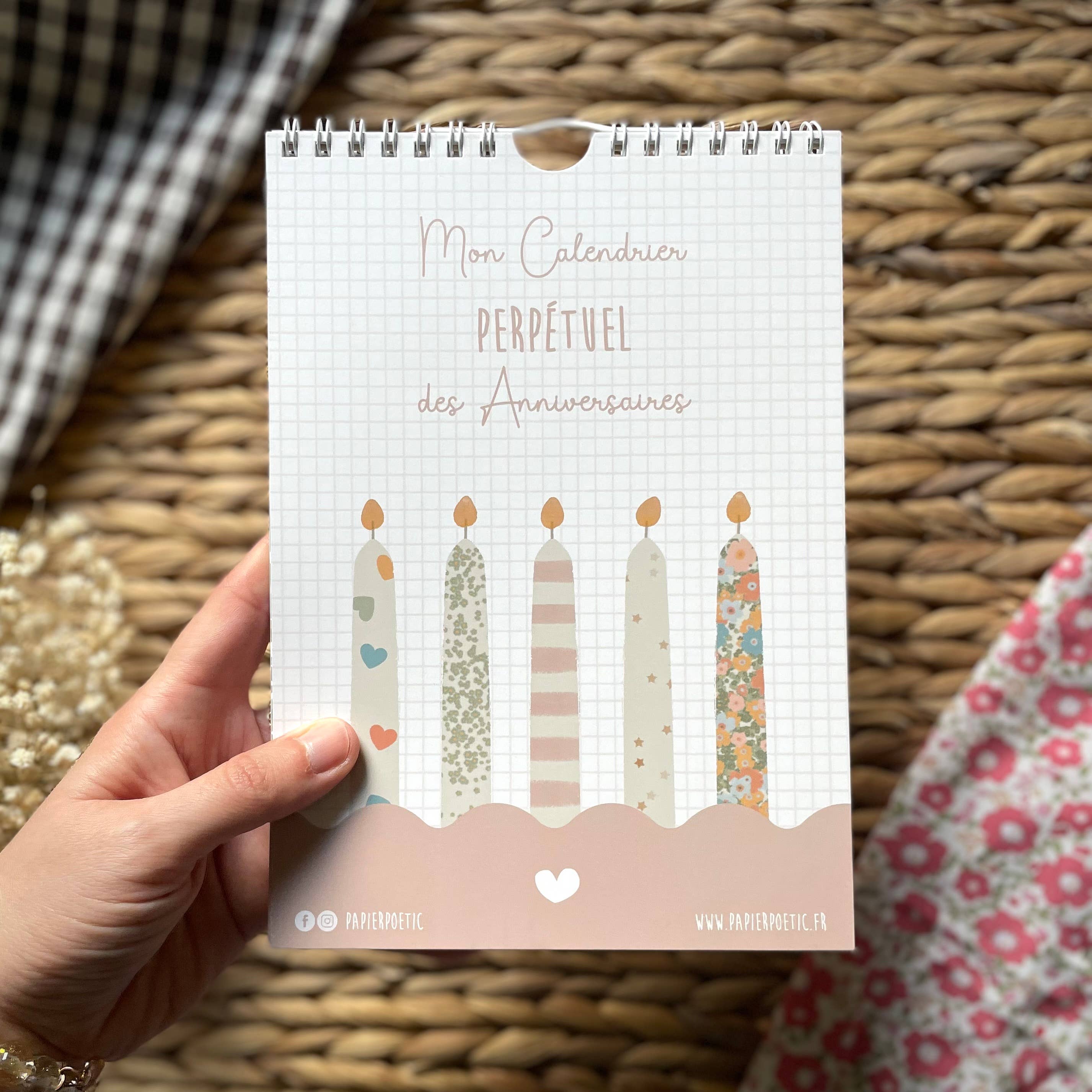 Papier Poetic - Wholesale Calendar - My Perpetual Birthday Calendar - Liberty Wall5