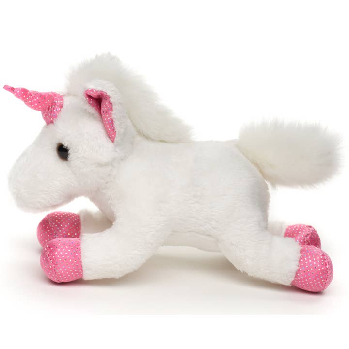 Uni Toys - Wholesale Stuffed/Plush Toy - Kids & Baby - Unicorn Plushie (white) - 18 cm (length) - cuddly/plush toy