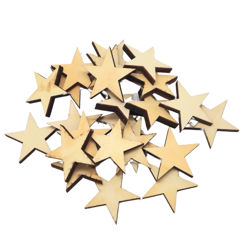 Atiladecor, Artesanato Lda – Engroshandel Håndværk forsyninger – Estrela 5 punkter 6 cm UV 24 stk1