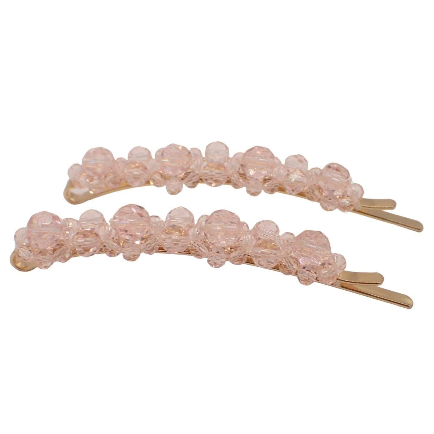 Topkids Accessories - Vente Pince à cheveux – femme - Belles poignées à cheveux perlées, poignées colorées pour le bal de fin d'année, la mariée ou la fleuriste, pince à cheveux pour femme, épingles à cheveux, accessoire Kirby Grip16