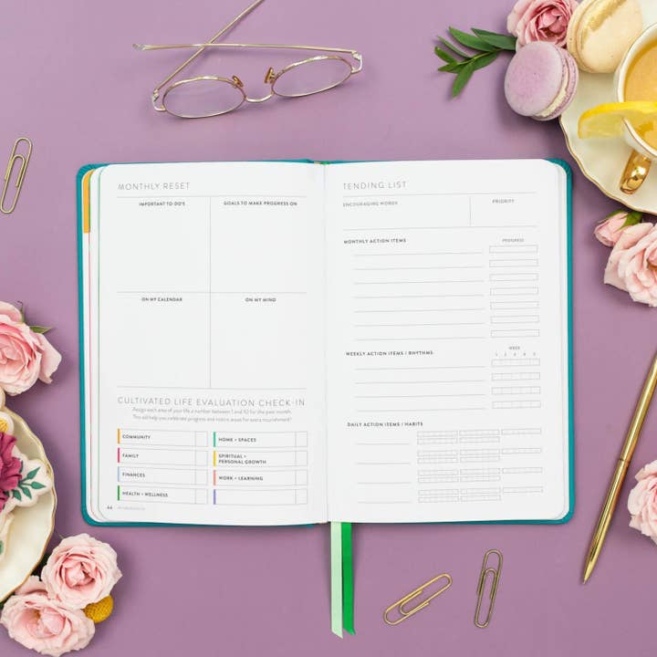 Cultivate What Matters - Wholesale Planner - 90-Day PowerSheets® Goal Planner | Weekly Undated (Ivy)