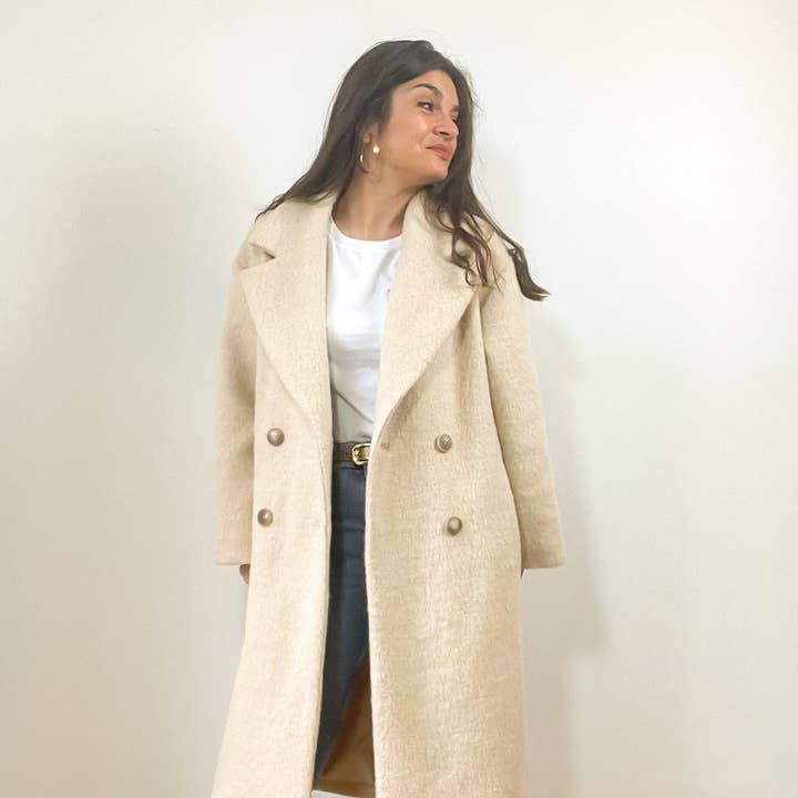 Lana Coat Sewing Pattern and other Purchase Wholesale boiled wool fabric. Free Returns & Net 60 Terms on Faire trending on Faire.