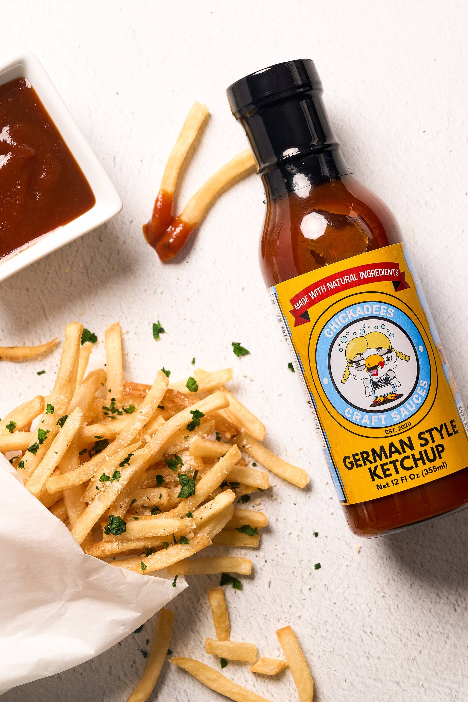 Chickadees Craft Sauces – wholesale Ketchup – Ketchup i tysk stil