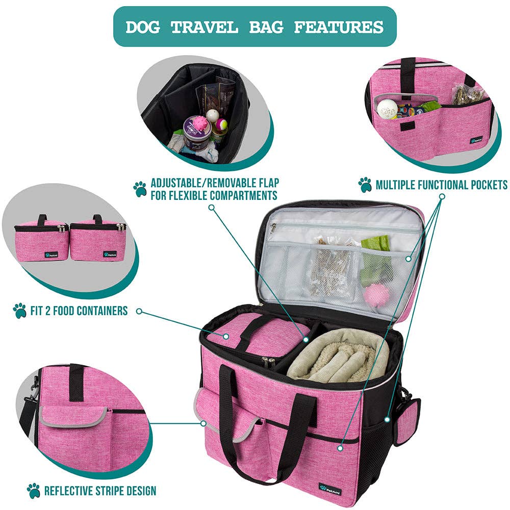 PetAmi - Vendita all'ingrosso Trasportino - Cani e gatti - Borsa Organizer Deluxe da Viaggio per Animali35
