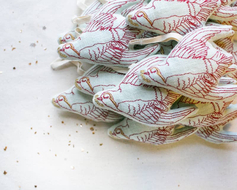 Skippy Cotton - Wholesale Ornament - Noah Dove - Lavender & Cotton filled Ornament, Scented Token5