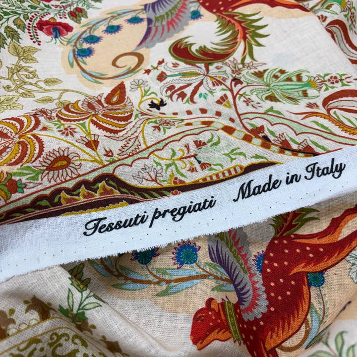 Ermani Group Inc - Sustainable High-End Fabrics - Wholesale Fabric - High-quality Linen Fabric Made in Italy. 2