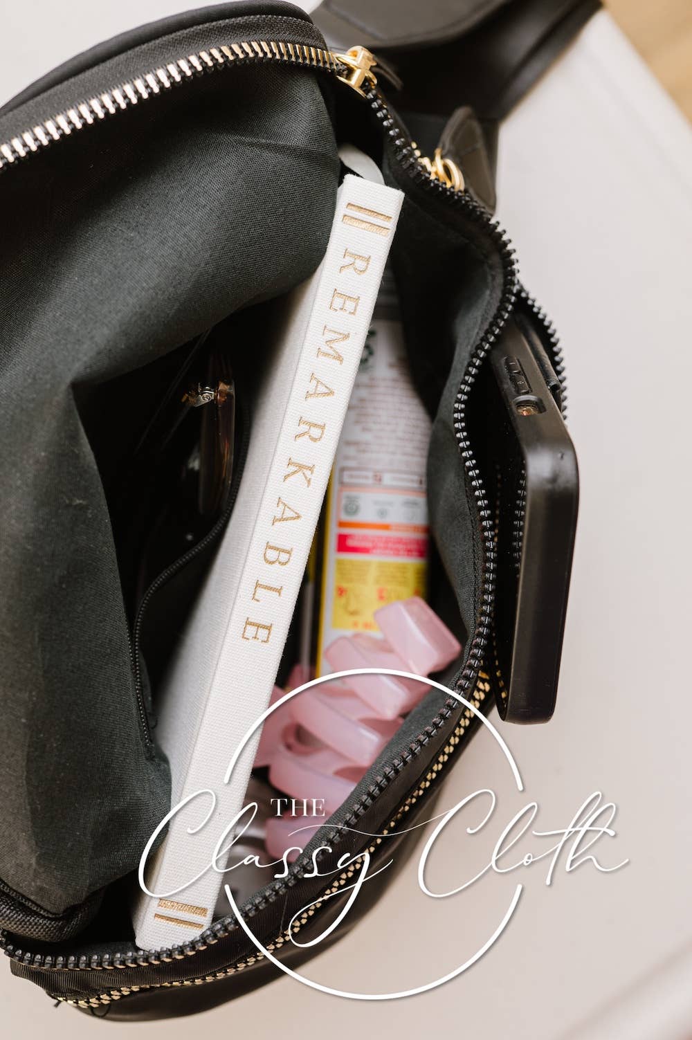 The Classy Cloth WS - Wholesale Crossbody Bag - Women's - Farah Fanny Bum Bag - Tan Checkered RTS6