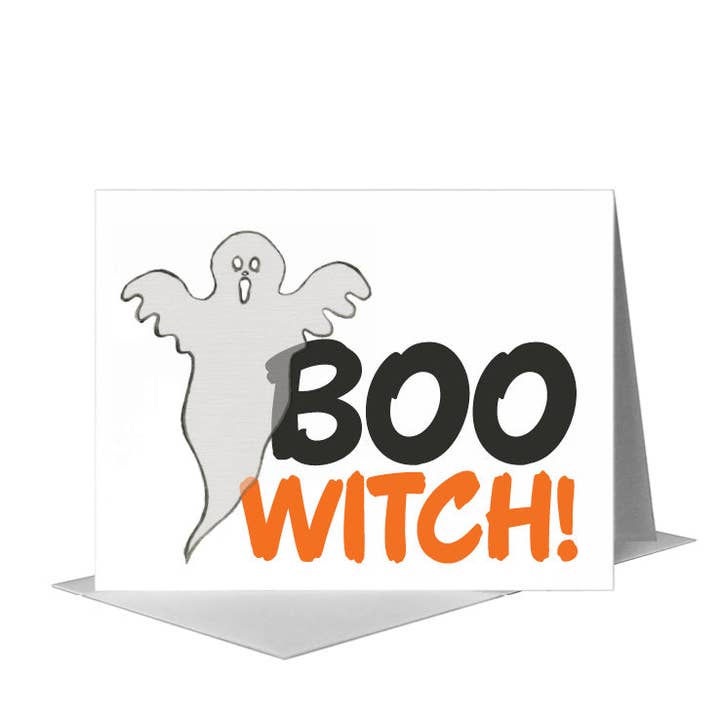 Ghost, Greeting Card (#7845C) for wholesale by Printed Canvas