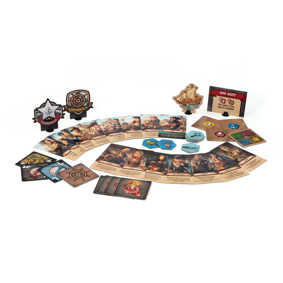 Outset Games and Cobble Hill Puzzles - Wholesale Board Game - Feed the Kraken: Deduction and Deception at Sea 🕵️ 🧭⚓☠️ 🐙9