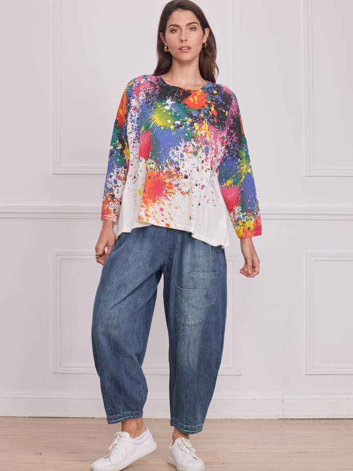 X-2510 - Bluse für den Großhandel von BELLA BLUE