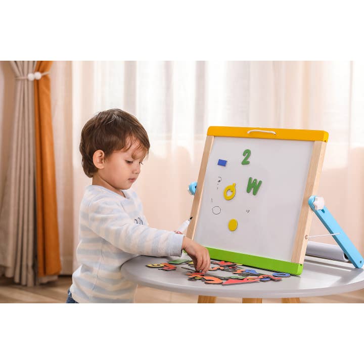 Trade Toys Limited – wholesale Chalkboard – Kids & Baby – Viga Magnetic Dry Erase & Chalk Board2
