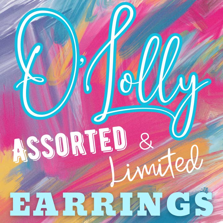 SALE -O’Lolly Assorted & Limited Earrings for wholesale by O’Lolly Jewelry