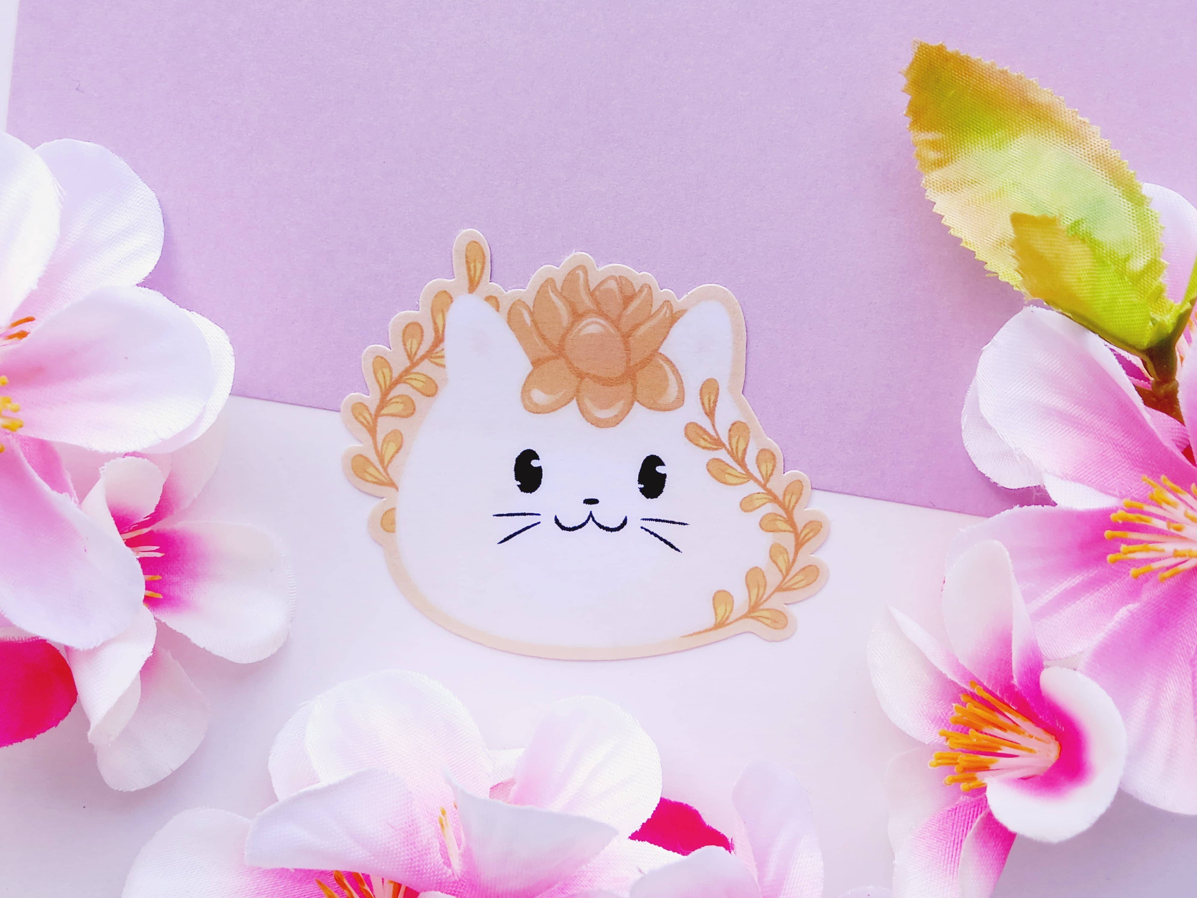 Arthelios Studio - Wholesale Sticker - Kitty Cactus Decal0