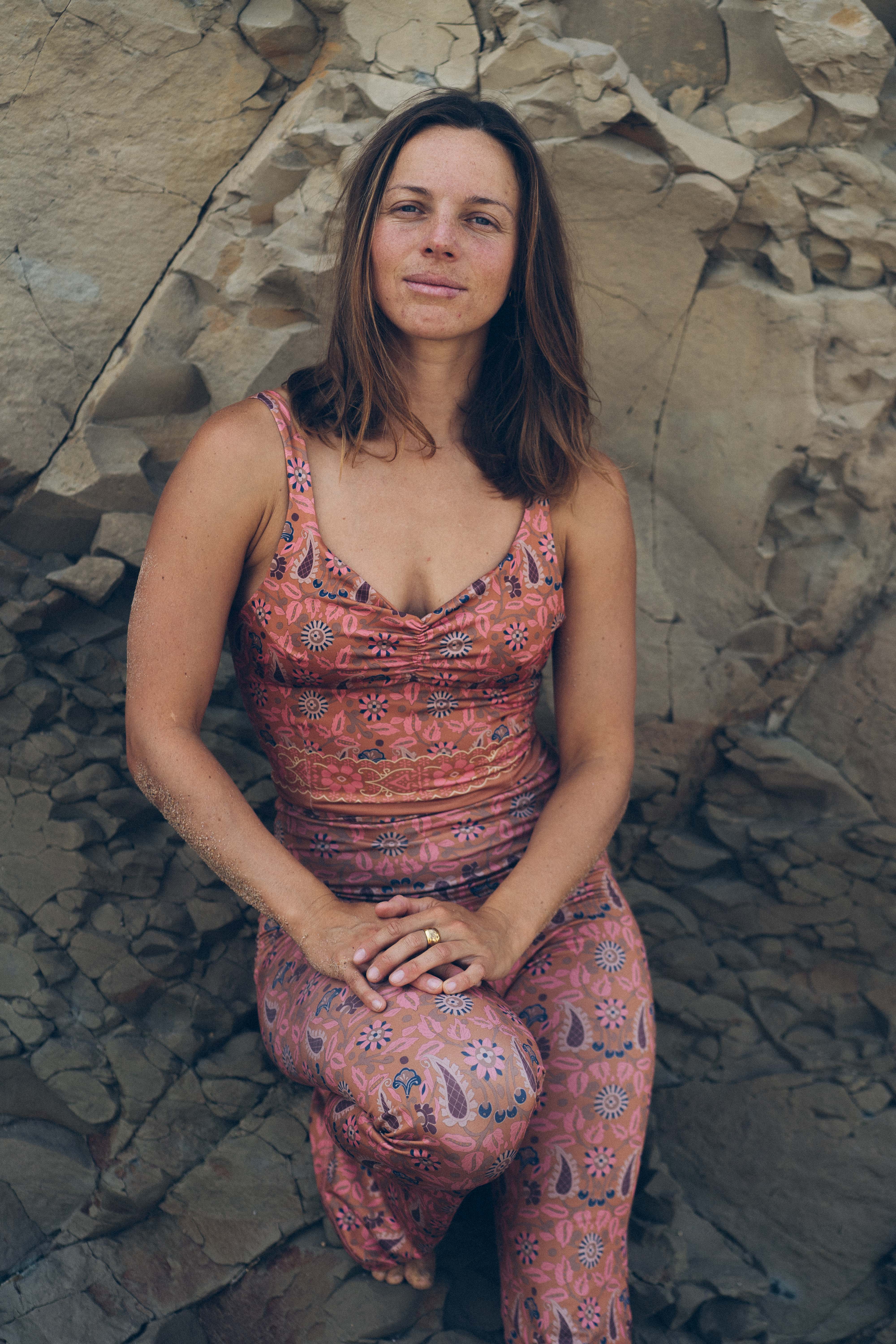 Alma lua - Vendita all'ingrosso Reggiseno sportivo - Donna - Reggiseno lungo Honeysuckle reversibile senza coppe rimovibili2