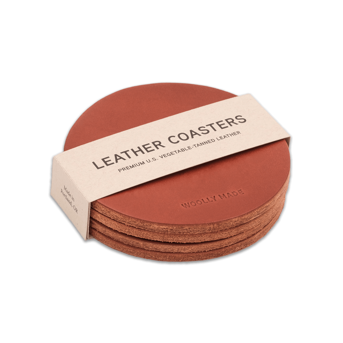 Woolly Made - Wholesale Coasters - Leather Coasters5