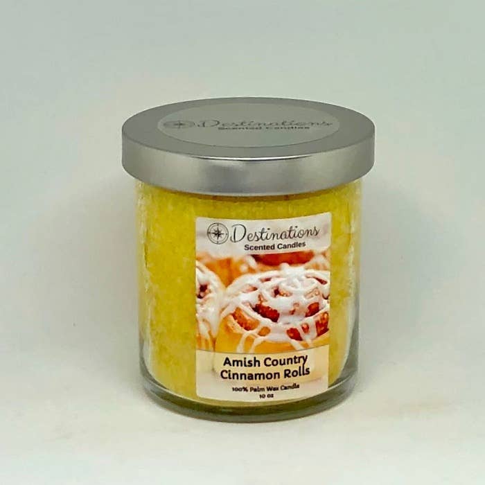 REMOVED BRAND - Wholesale Jar/Filled Candle - 10 oz Amish Country Cinnamon Rolls2