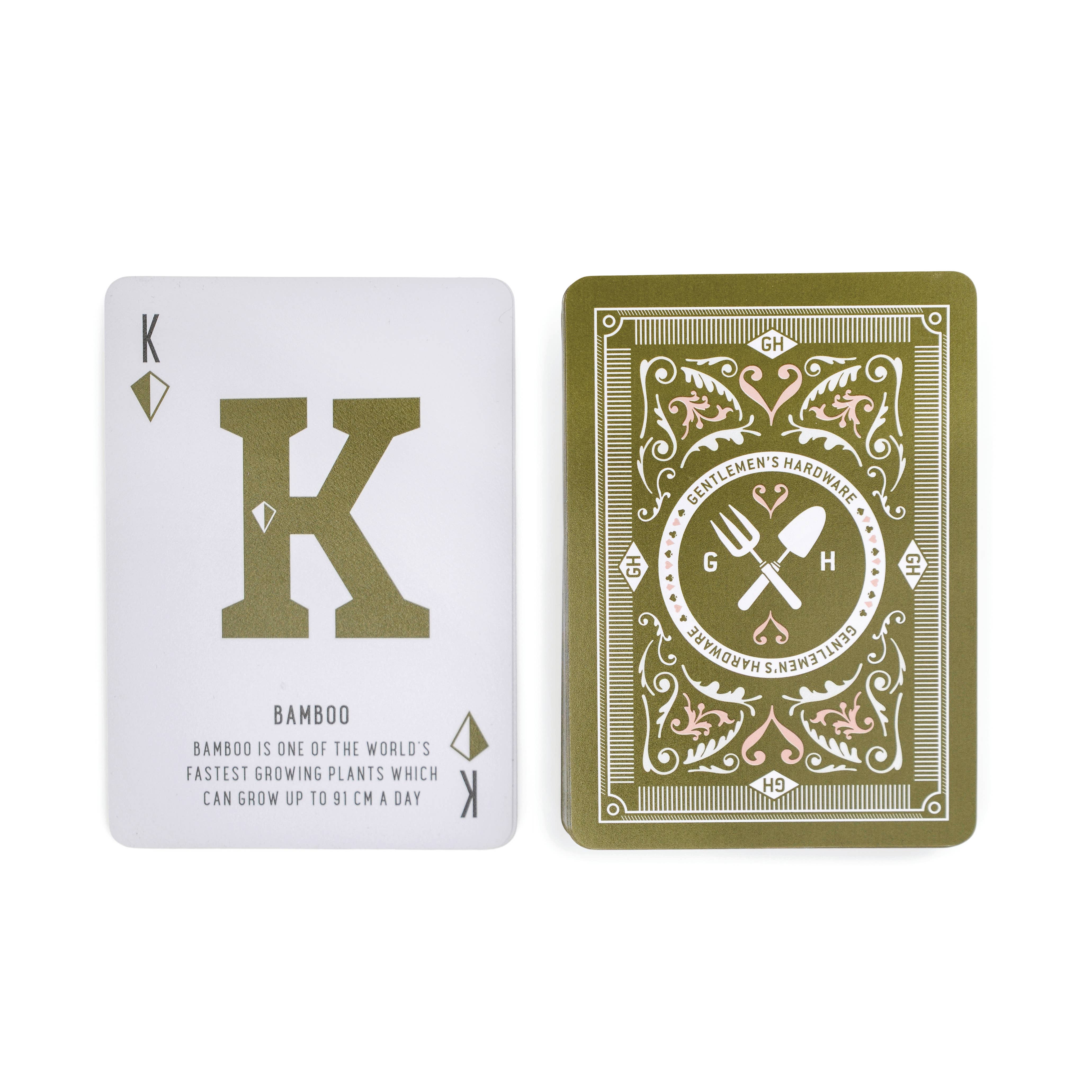 Gentlemen's Hardware - Wholesale Playing Cards - Gardeners Tips, Waterproof Playing Cards2