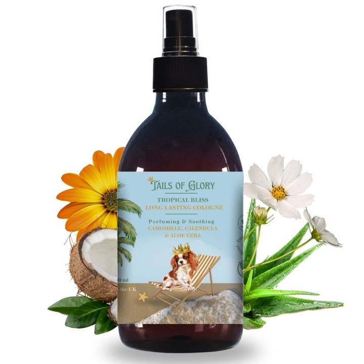 All Natural Dog Cologne "Coco Bliss" 300ml for wholesale by Tails of Glory