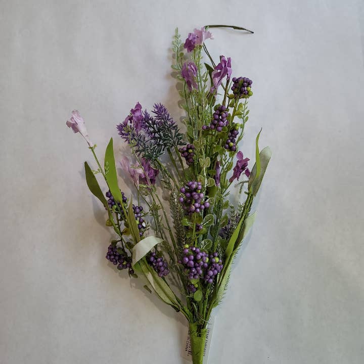 Waterman's Loft Inc. - Vente Fleurs artificielles - ARBUSTE À FLEURS DE LAVANDE DE 24 PO