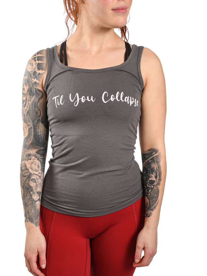 Women's Full Length Tank- 'Til You Collapse' por atacado de Til You Collapse