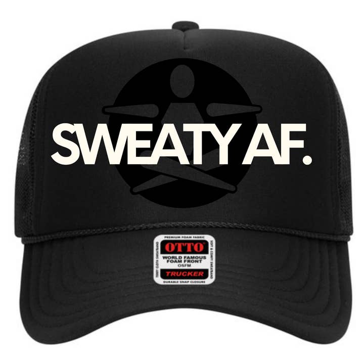 2 Color Custom Trucker Hat for wholesale by The Après Allstars