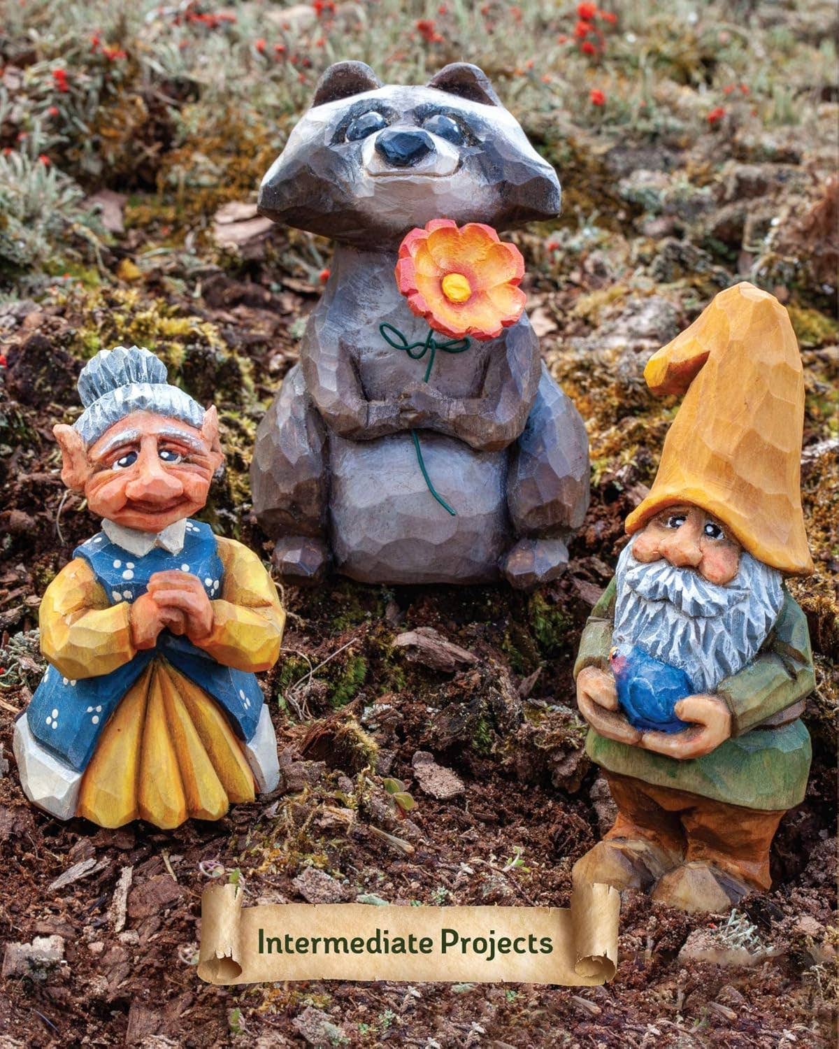 Fox Chapel Publishing - Wholesale Crafts, Hobbies & DIY - Learn to Carve Gnomes, Trolls, and Mythical Creatures2