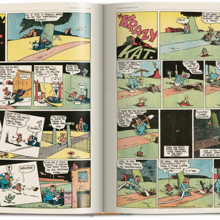 TASCHEN Europe - Wholesale Humor - George Herriman. Krazy Kat. The Complete Color Sundays 1935–1944 (English)7