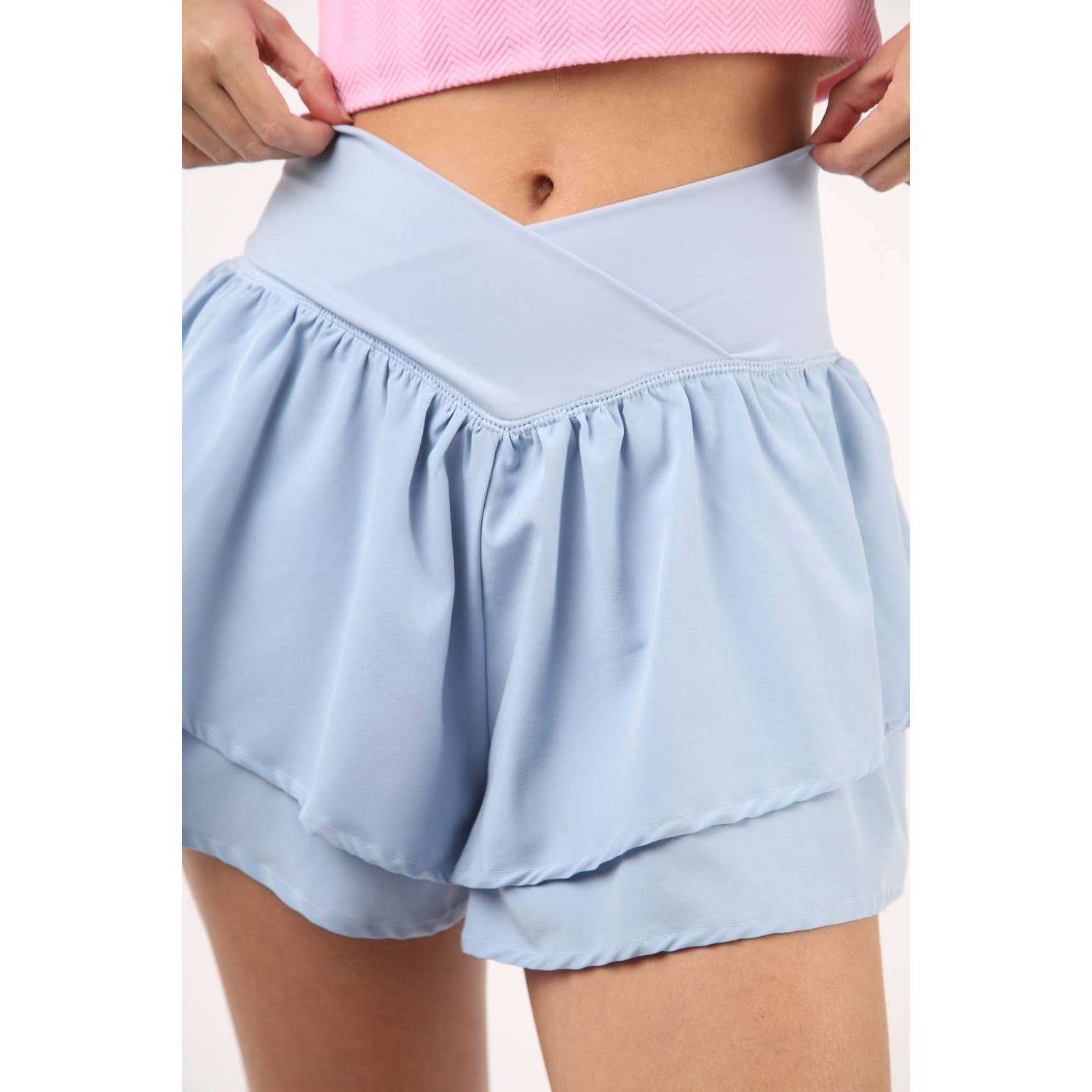 Apolline - Wholesale Athletic Shorts - Women's - V-Shaped Waist Athletics Activewear Shorts 8