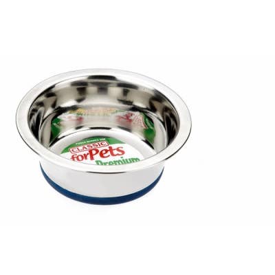 S.P.S. Steel Dish 400ml - Pack of 6 for wholesale by Classic Pet Products