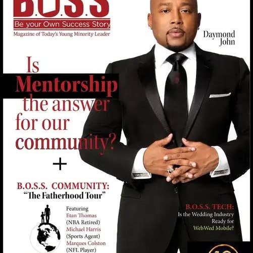 Books by splitShops - Wholesale Book - Adult - B.O.S.S. Magazine Daymond John Issue: #30 - Paperback