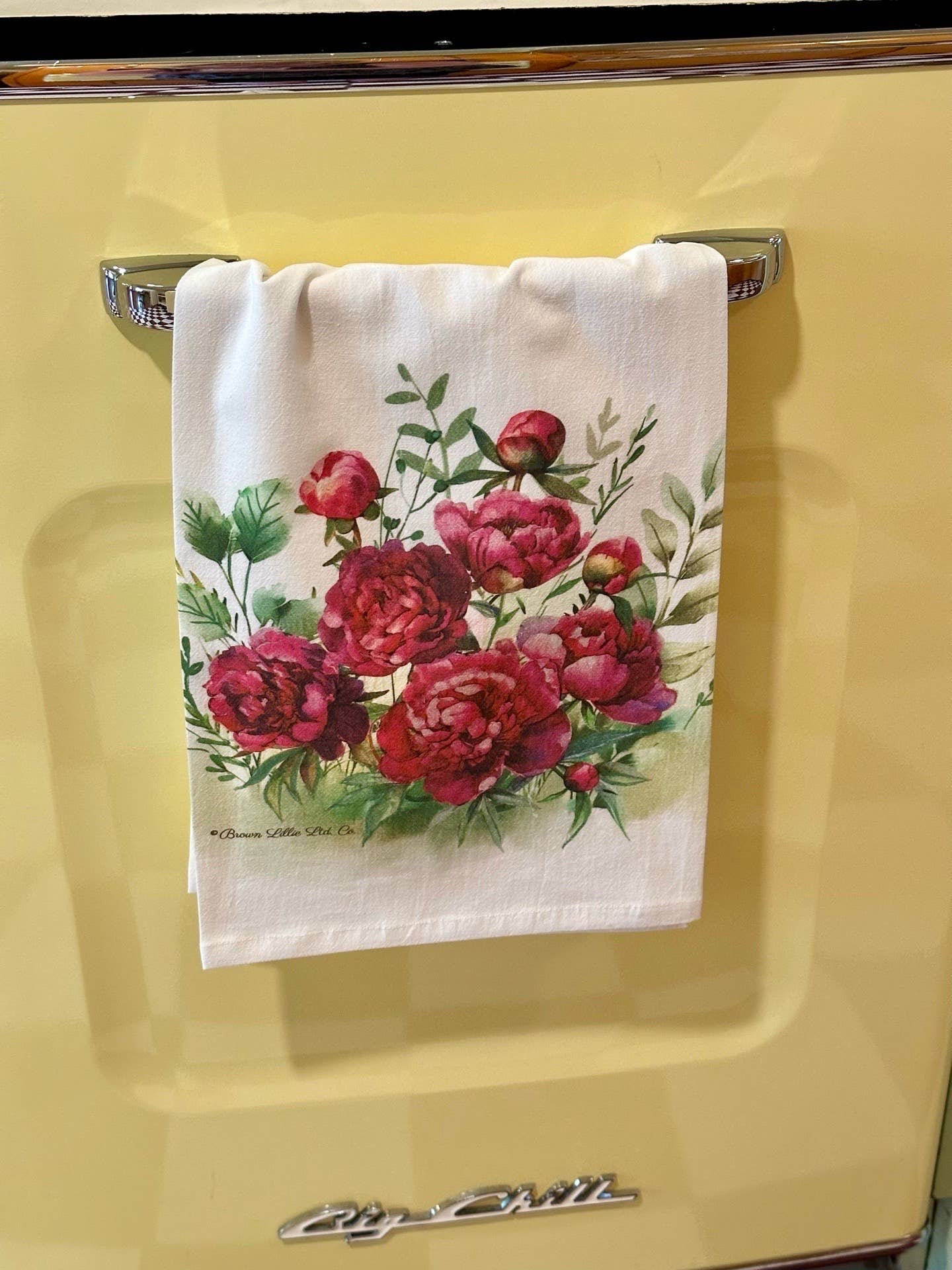 Brown Lillie – Großhandel Geschirrtücher – Geschirrtuch Musterpackung mit 13 Stück, Blumendesign, Geburtsblumen6