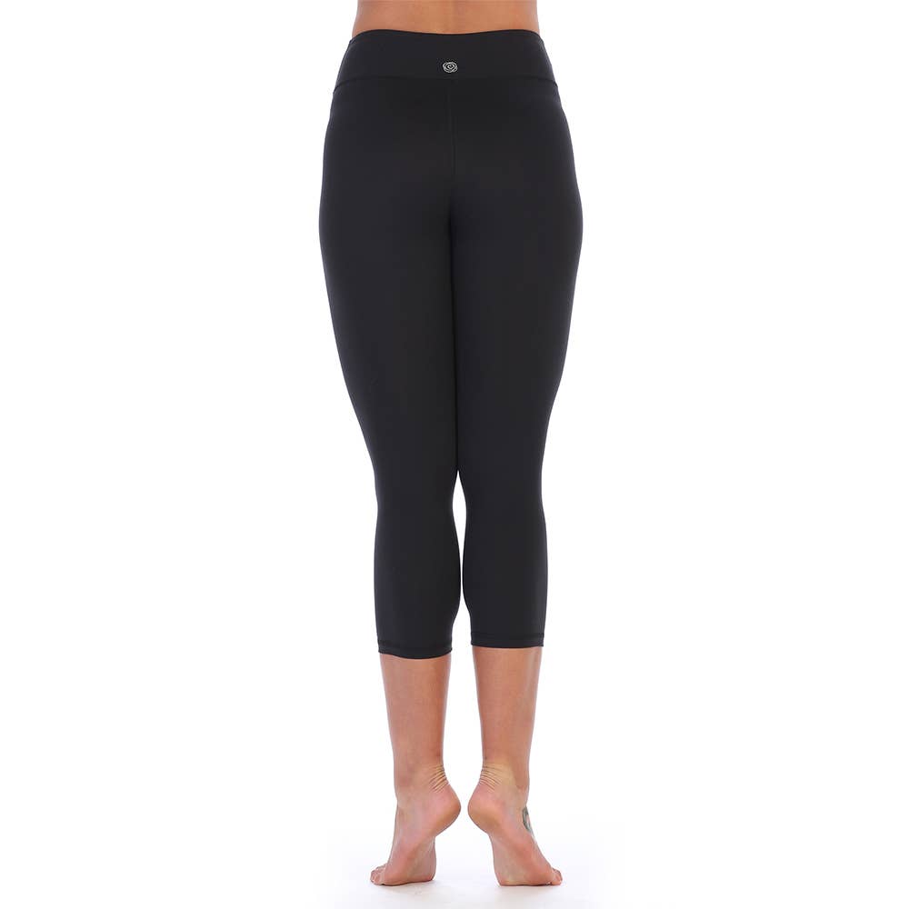 American Fitness Couture - Wholesale Athletic/Lounge Leggings - Women's - High Waist 3/4 Length Compression Leggings7